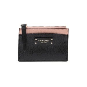 Kate Spade Jeanne Small Zip Leather Card Holder